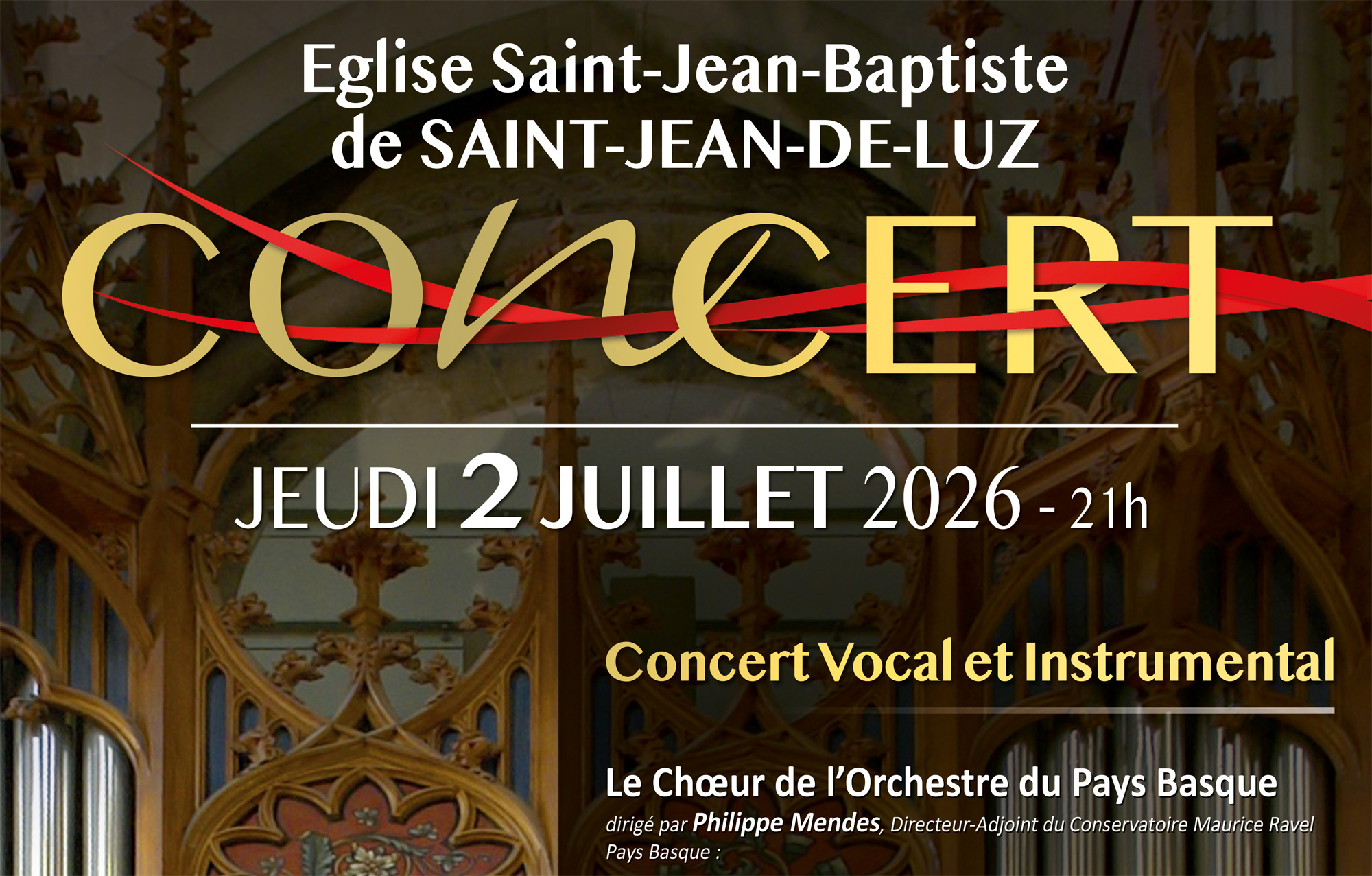 Concert vocal et instrumental