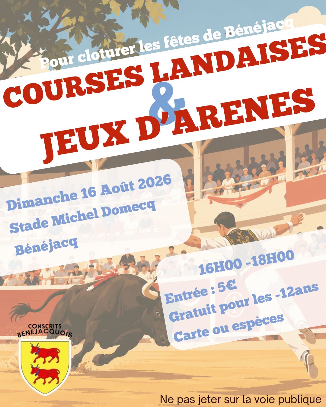 Course Landaise et Jeux d'arènes