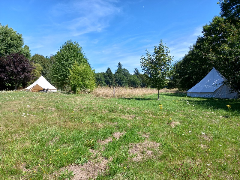 Camping à la ferme Le Rucher Ân'imé, Cieux