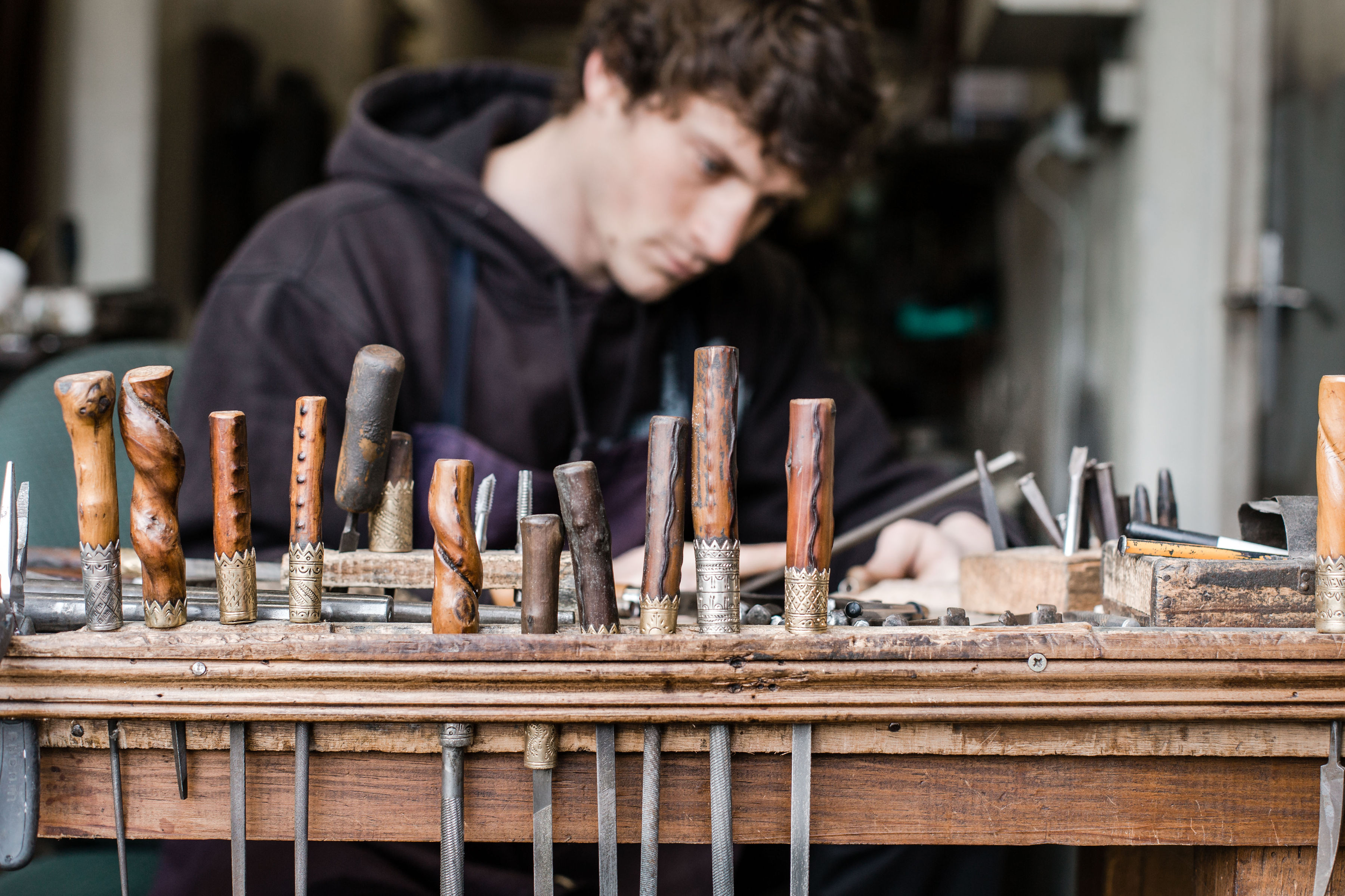 Ici, nos savoir-faire - Visite Makhila Ainciart Bergara