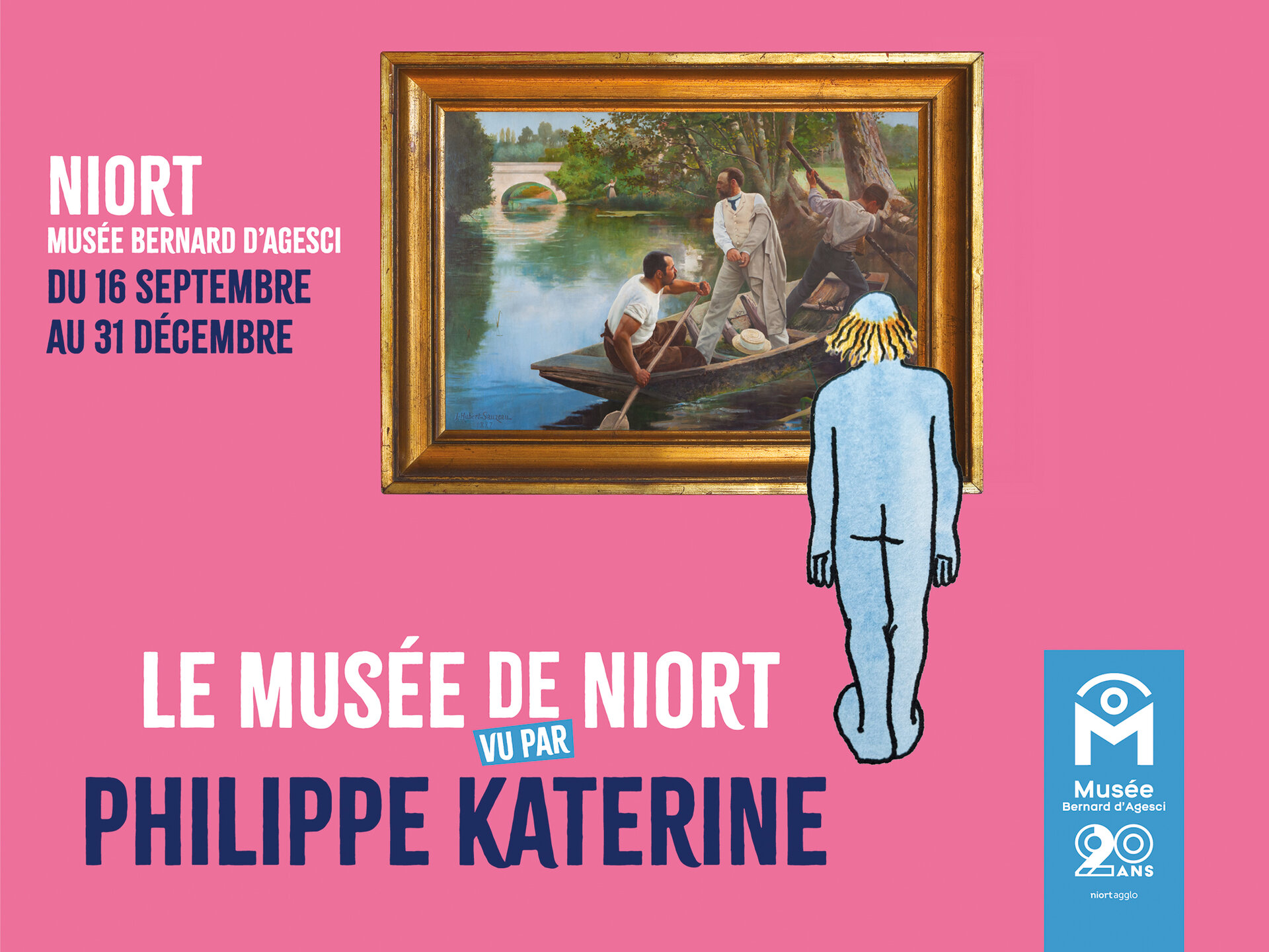 Le musée de Niort vu par Philippe Katerine