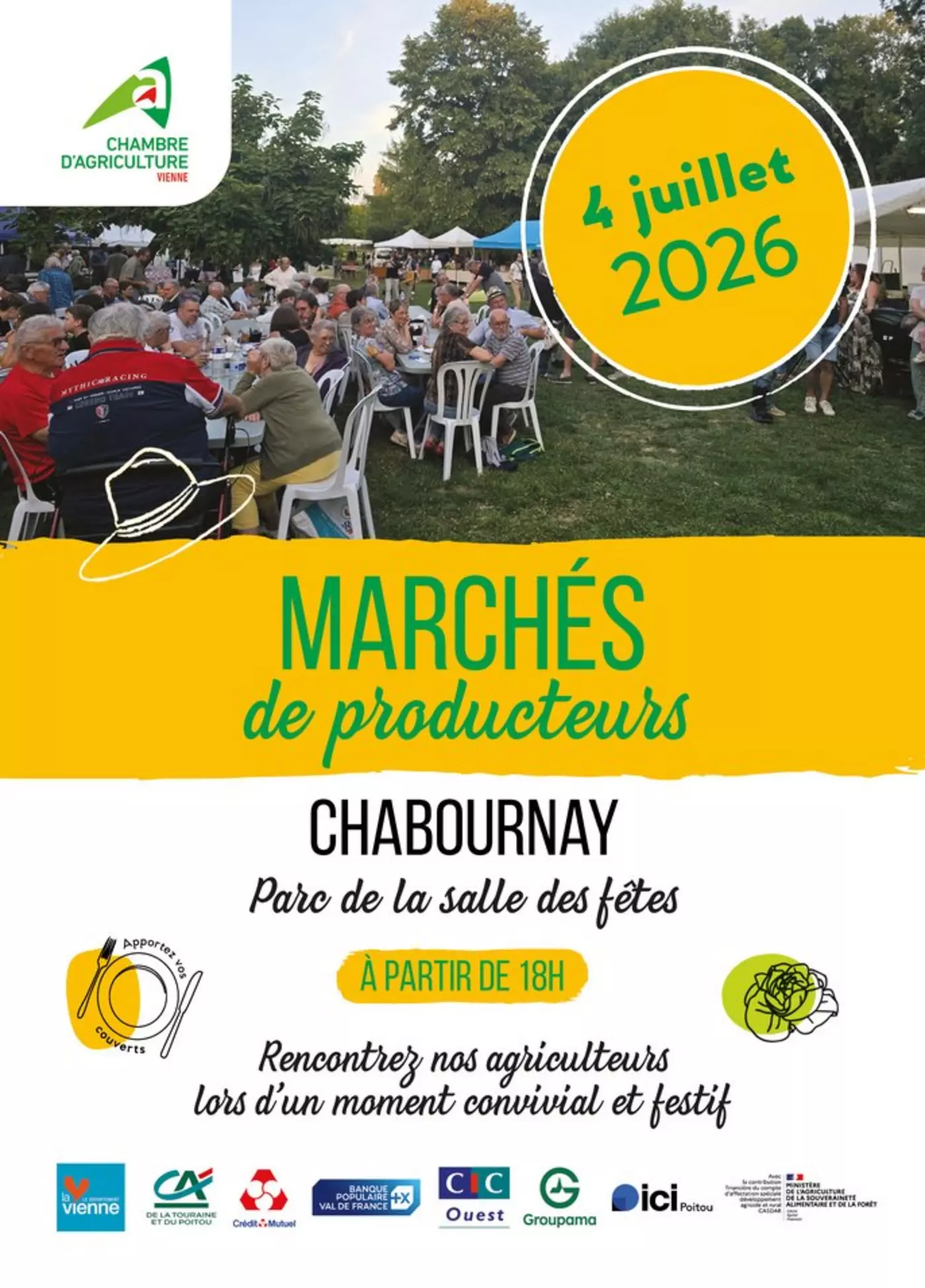 affiche marché des producteurs de chabournay
