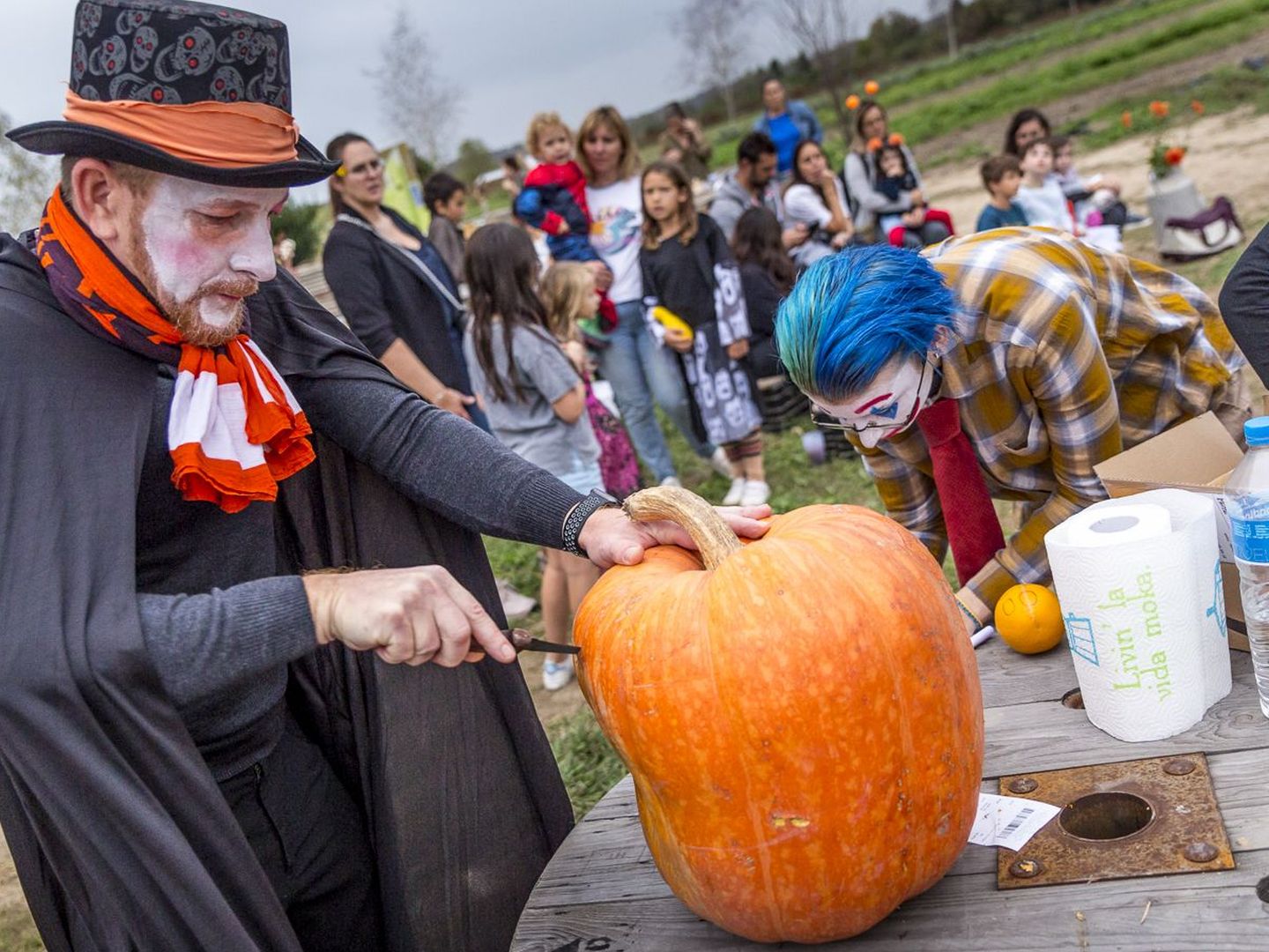 Fête de la citrouille et Halloween, à la Cueillette de l'Aragnon, Montardon - photo 2