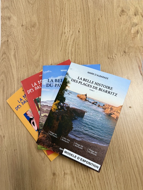 Les Rendez-vous de la Boutique : Marie d'Albarade présente ses livres sur Biarritz