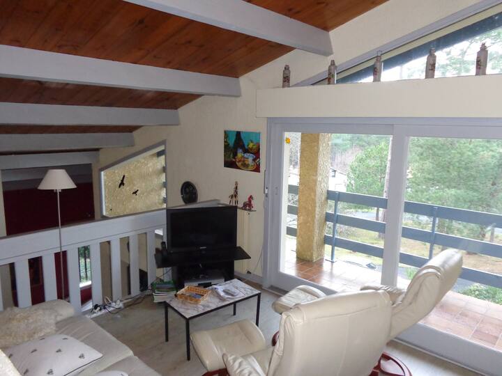 Maison à 200 m du lac et 3 km de l'océan dans un cadre de verdure, Biscarrosse - photo 7