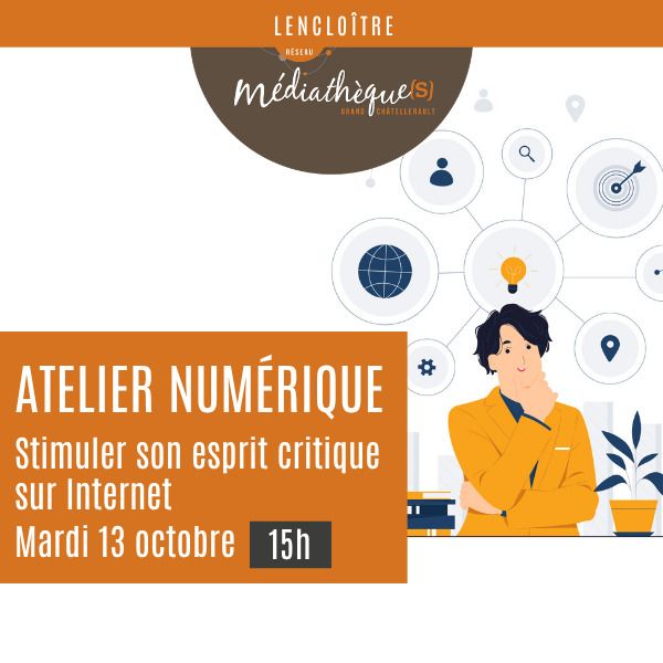 Atelier numérique : stimuler son esprit critique sur Internet
