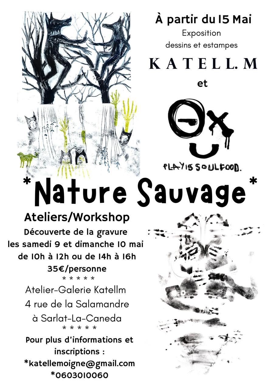 « Nature Sauvage » : Exposition d'estampes d'art — visuel événement