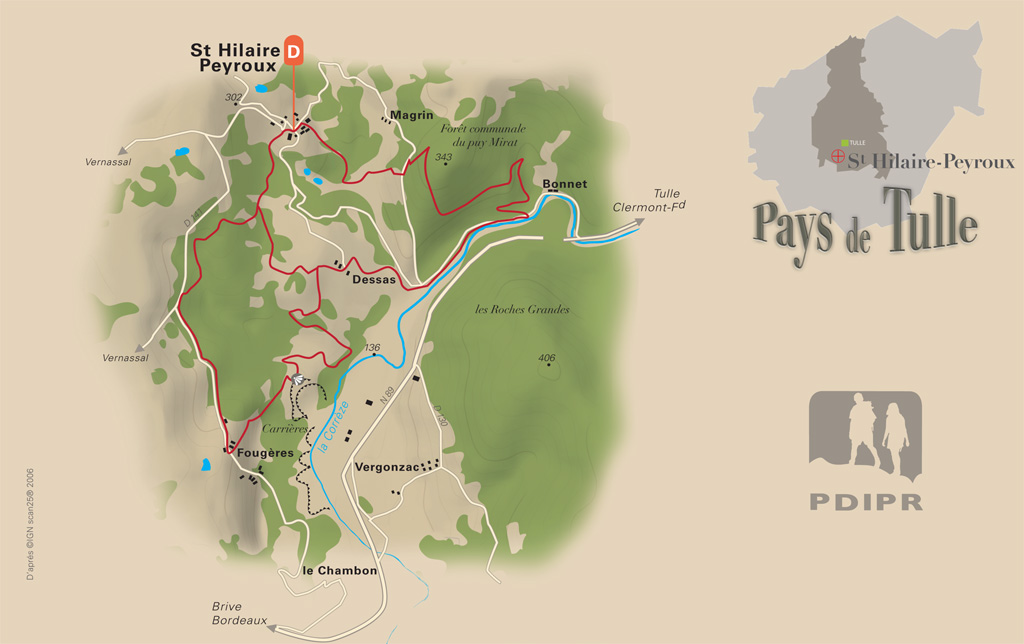 Des vergers aux berges de la Corrèze, Saint-Hilaire-Peyroux - photo 4