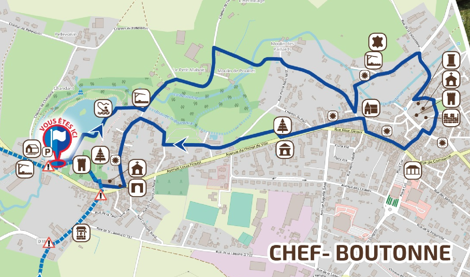 Aux sources de la Boutonne - Chef-Boutonne, Chef-Boutonne - photo 2