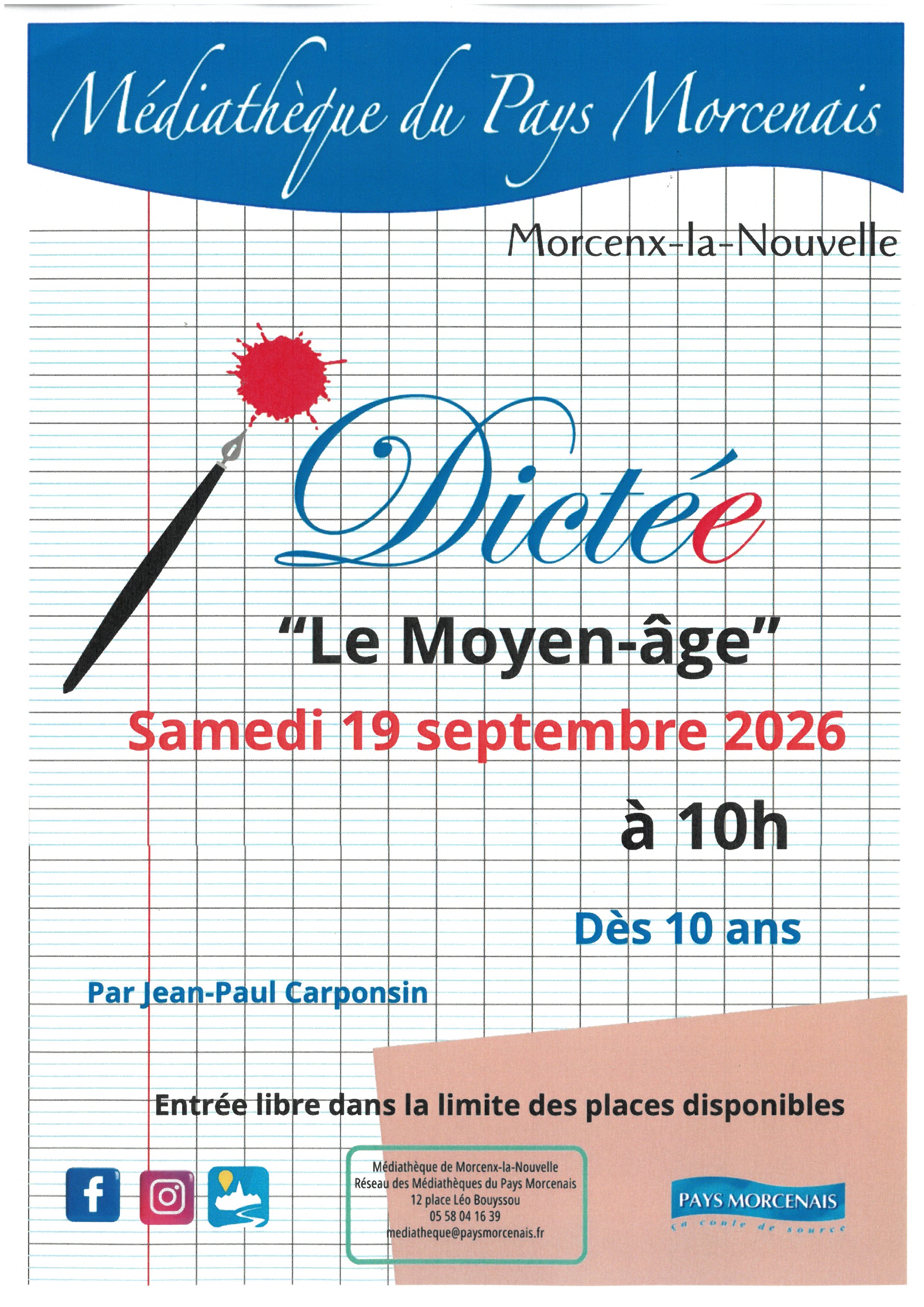 Dictée "Le Moyen Âge"