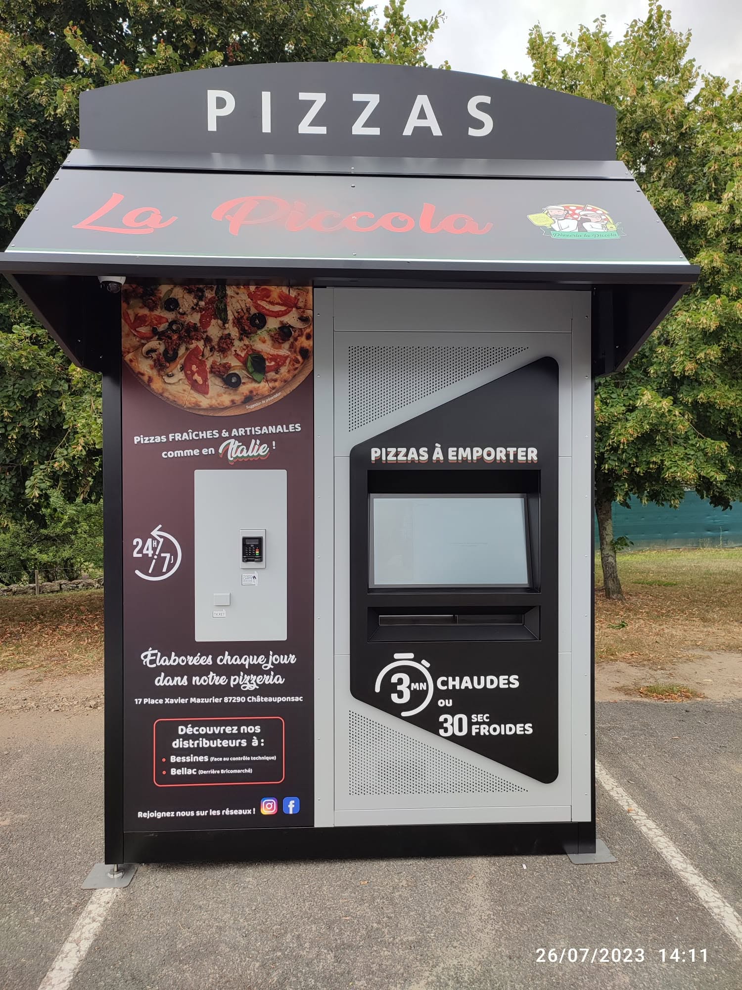 Distributeur La Piccola