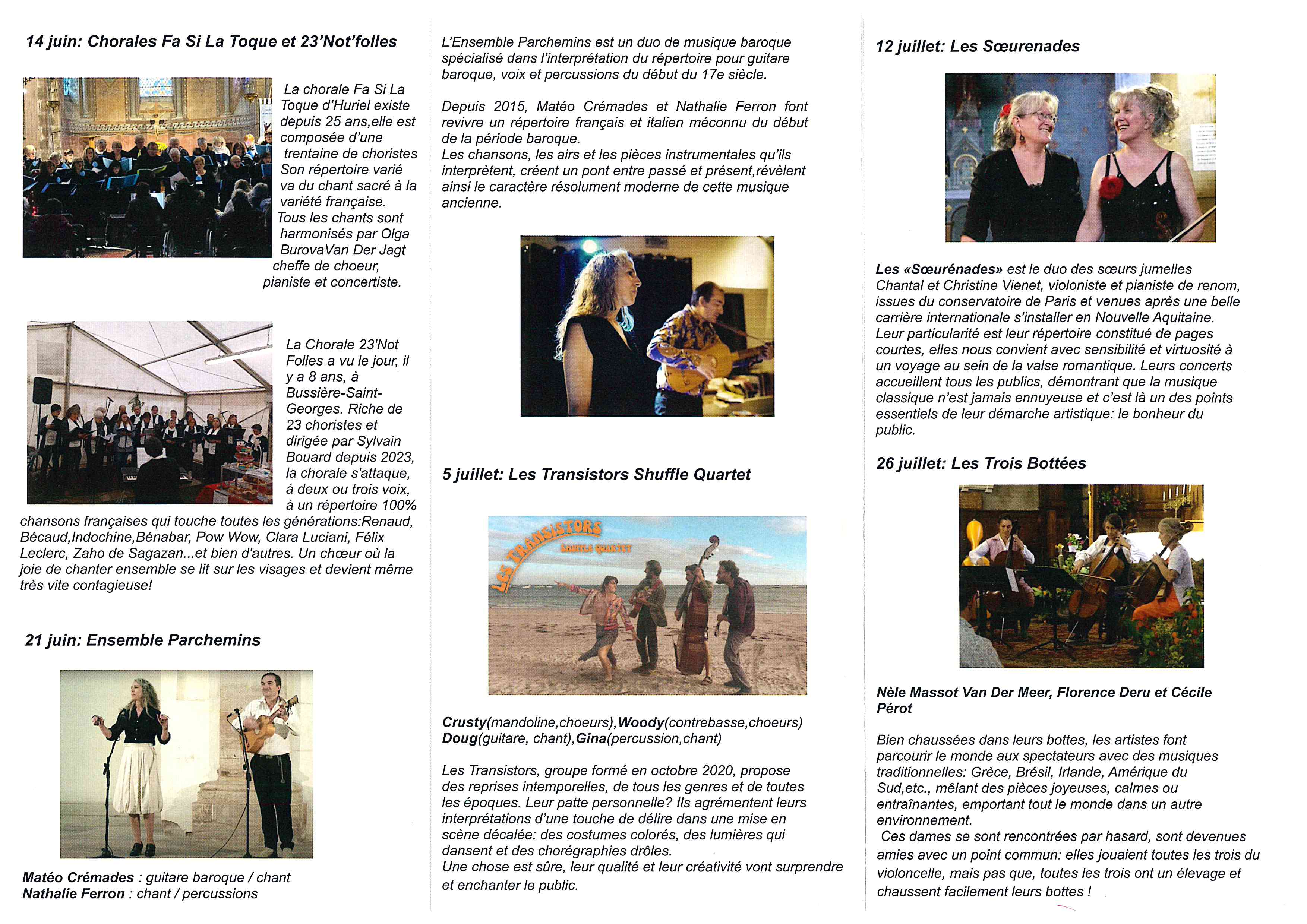 Festival de musique de Nouzerines