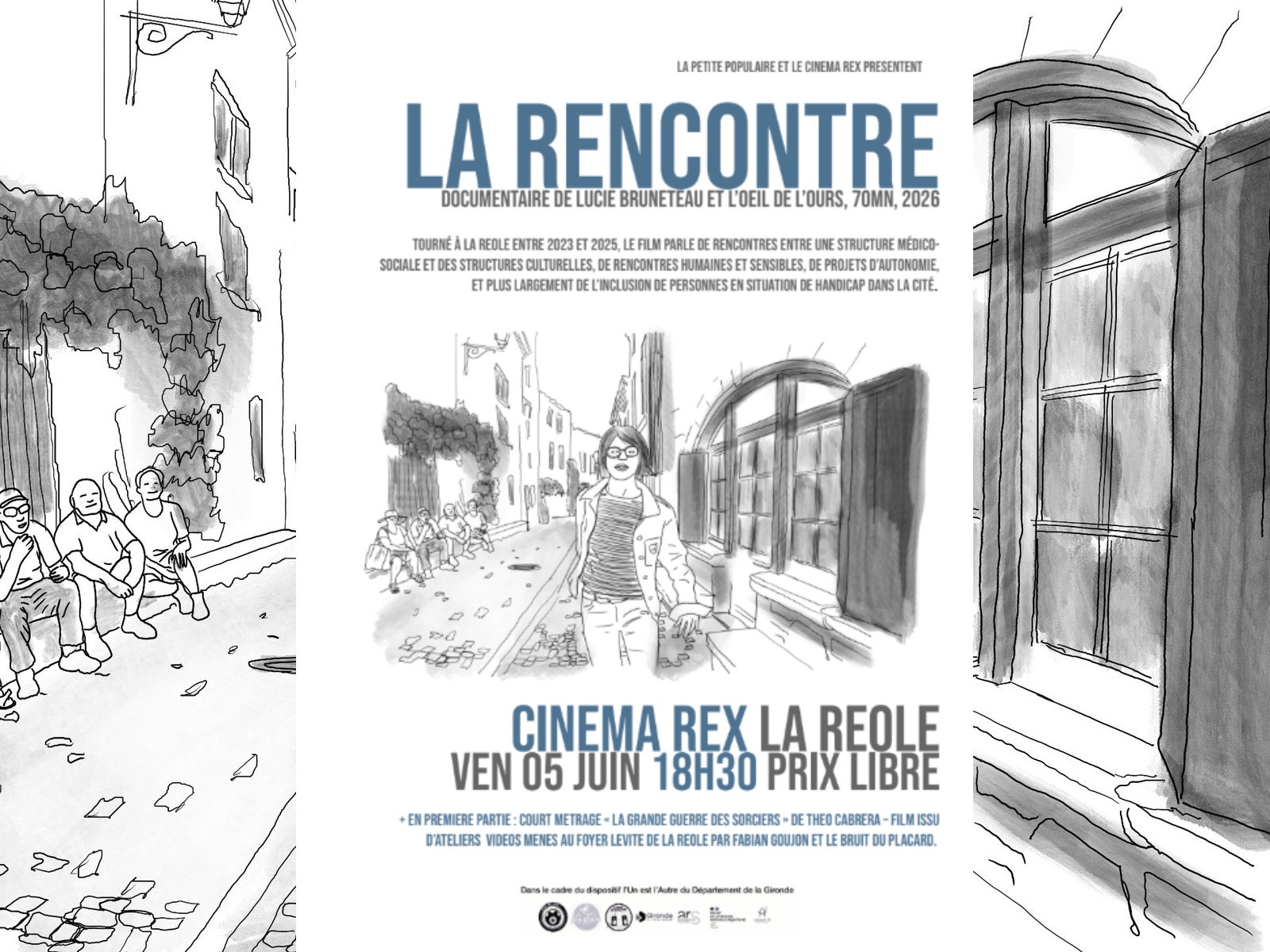 Projection du film-documentaire "La rencontre" — visuel événement