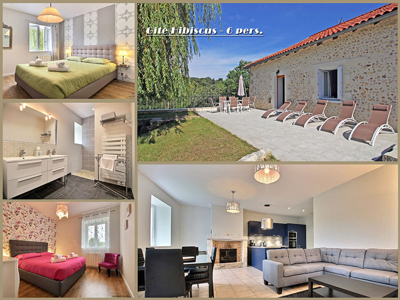 Gites de Pouzelande - Hibiscus