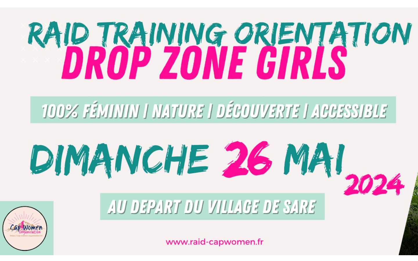 DROP ZONE GIRLS - Raid training féminin in SARE (64310)