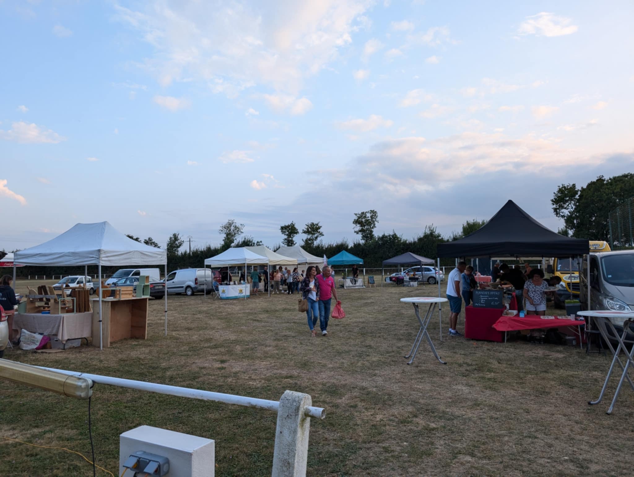Marché d'été, Les Fosses