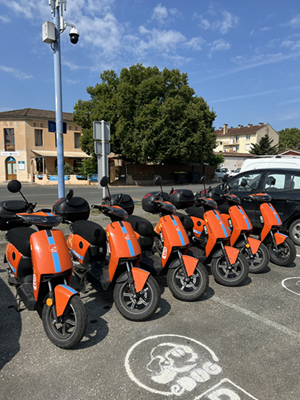 eDOG - Location de scooters électriques en libre-service à Tonneins