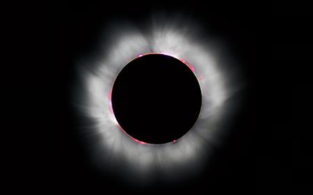 Observation de l'éclipse solaire