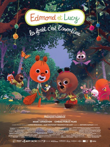 Ciné-Goûter: Edmond et Lucy- La forêt c'est l'aventure (Cinéma Rex) — visuel événement