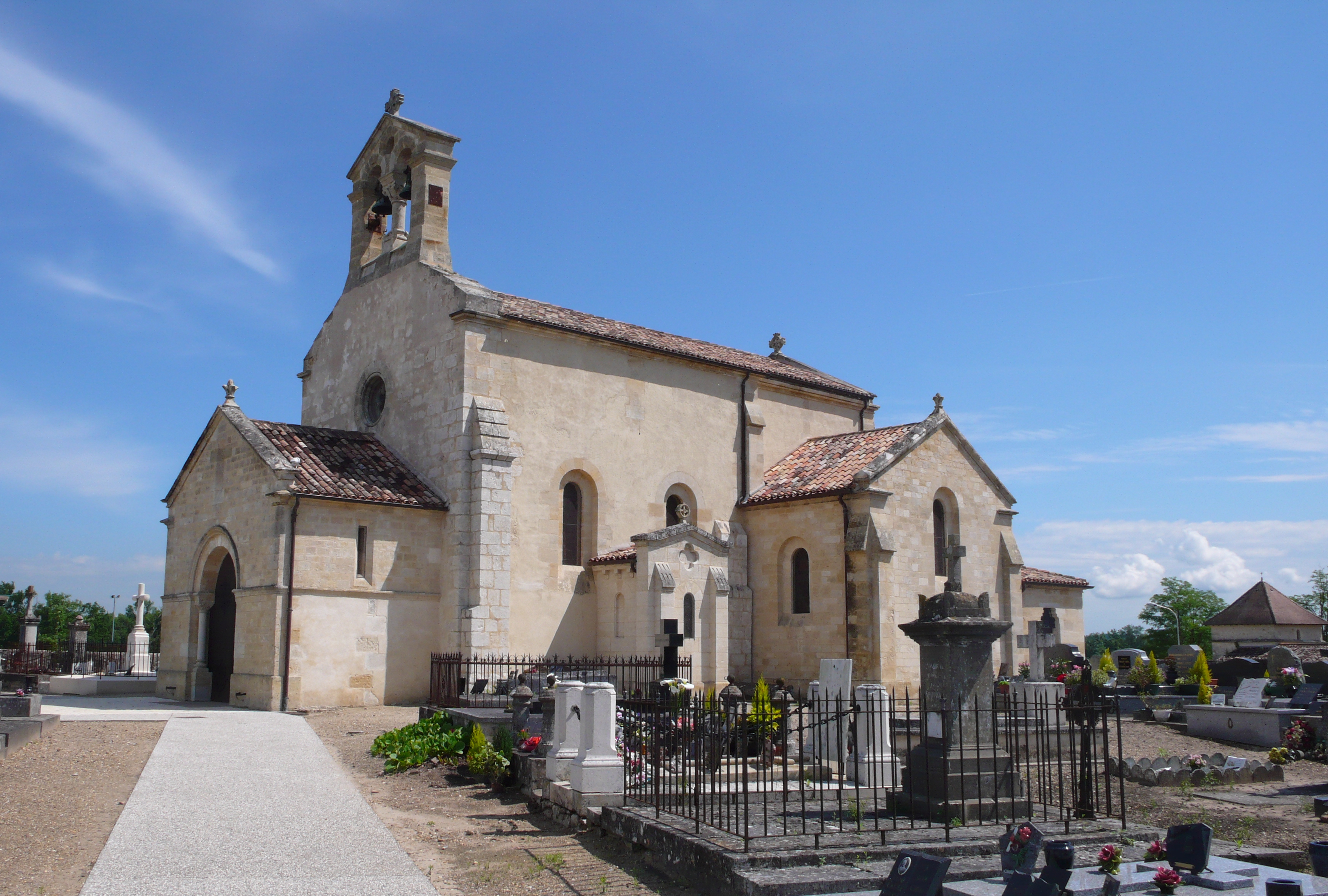 Eglise Saint-Médard de Saint-Médard-d'Eyrans