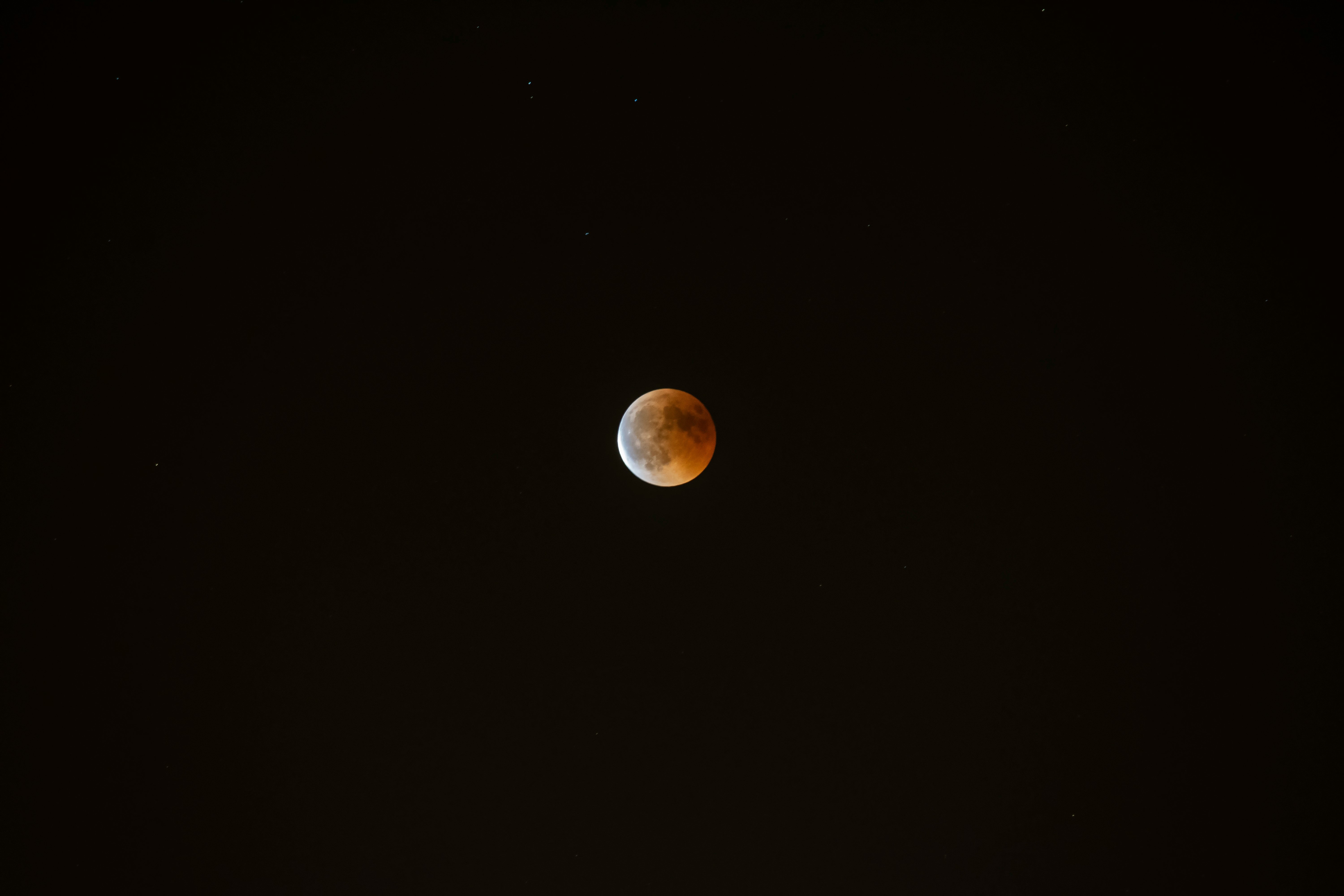 Etang de Chaux : Eclipse !