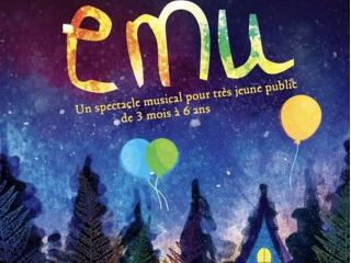 Spectacle très jeune public EMU (Médiathèque du centre)