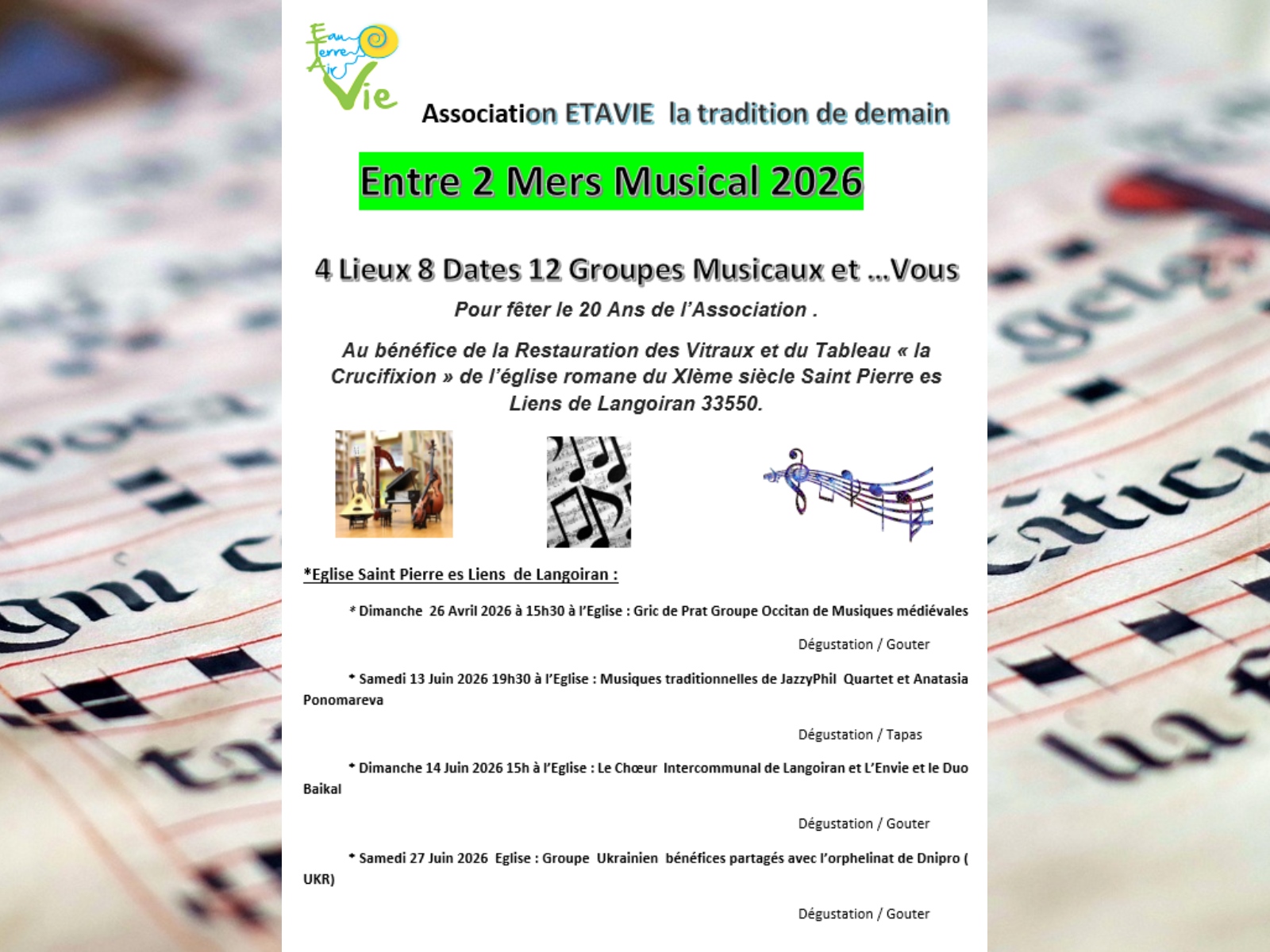 Entre 2 Mers Musical 2026, Langoiran - photo 3