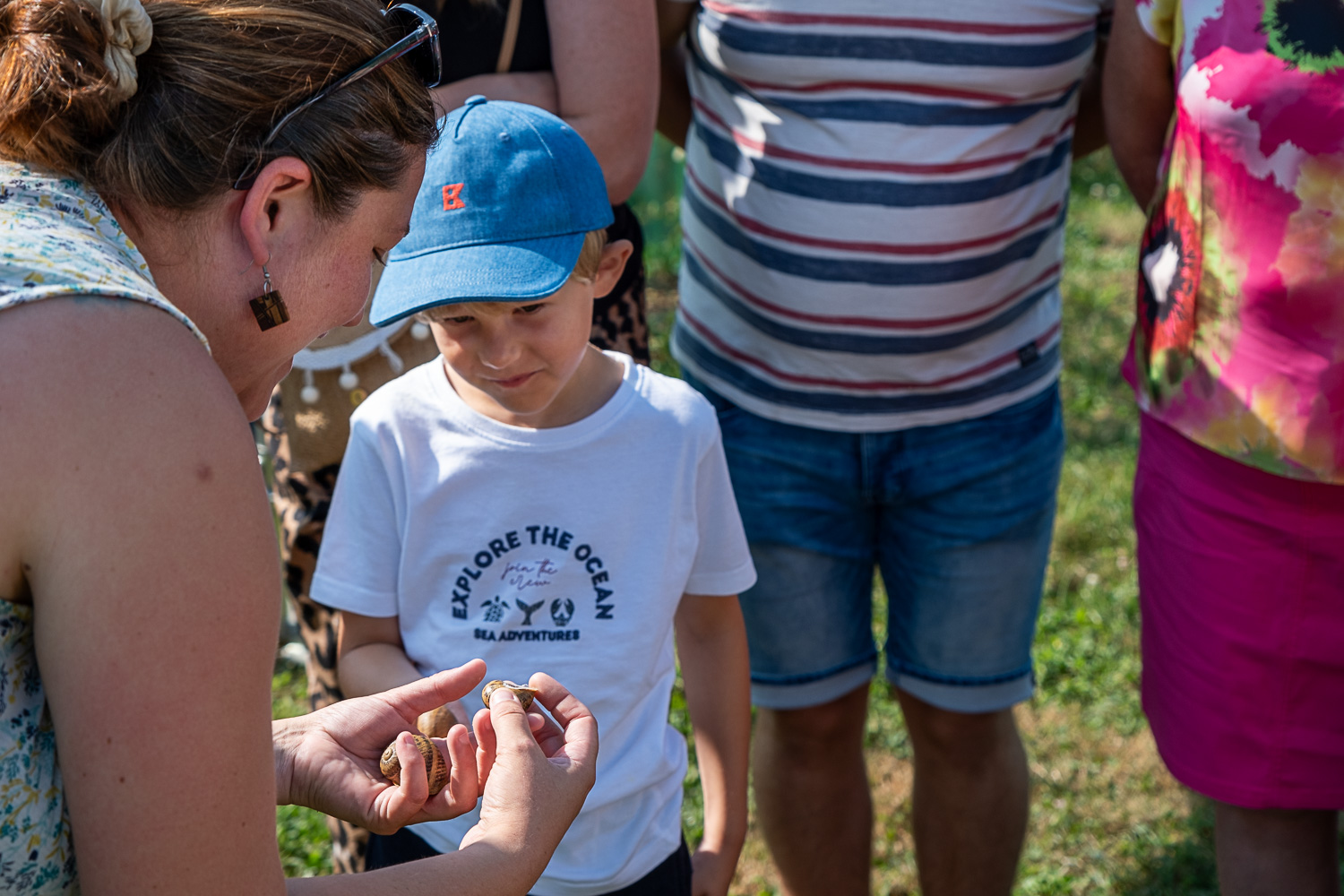 Visite d'un élevage d'escargots, Génis - photo 2