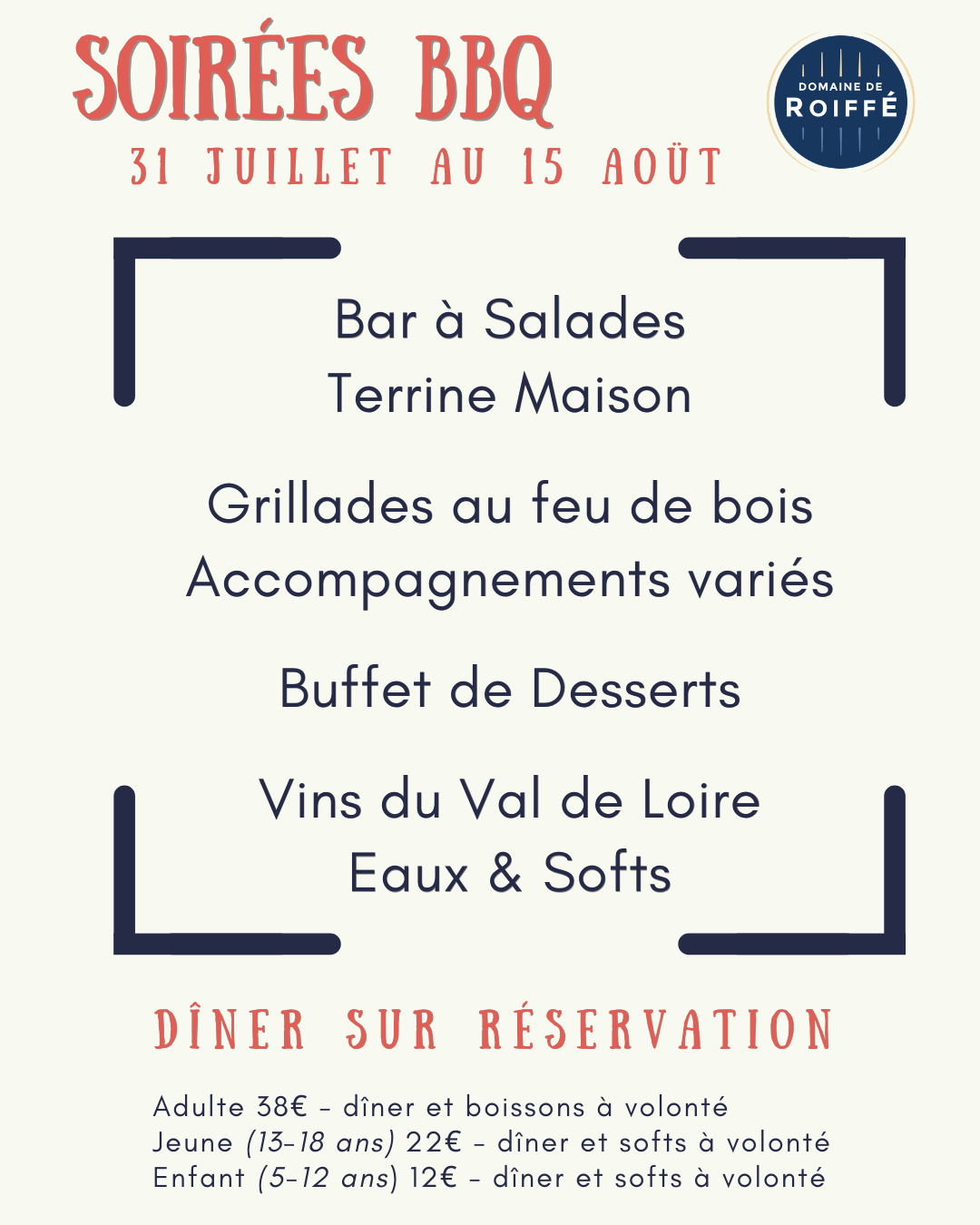 Soirées BBQ
