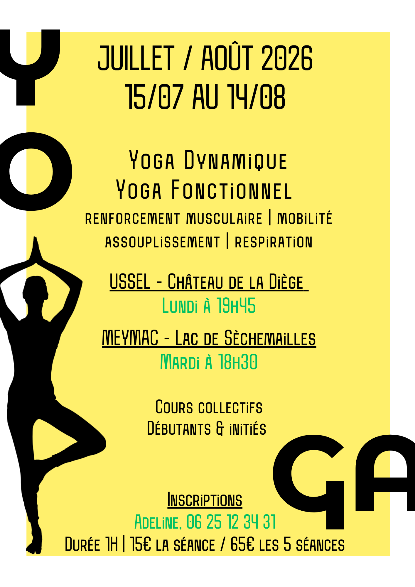 Yoga en plein air