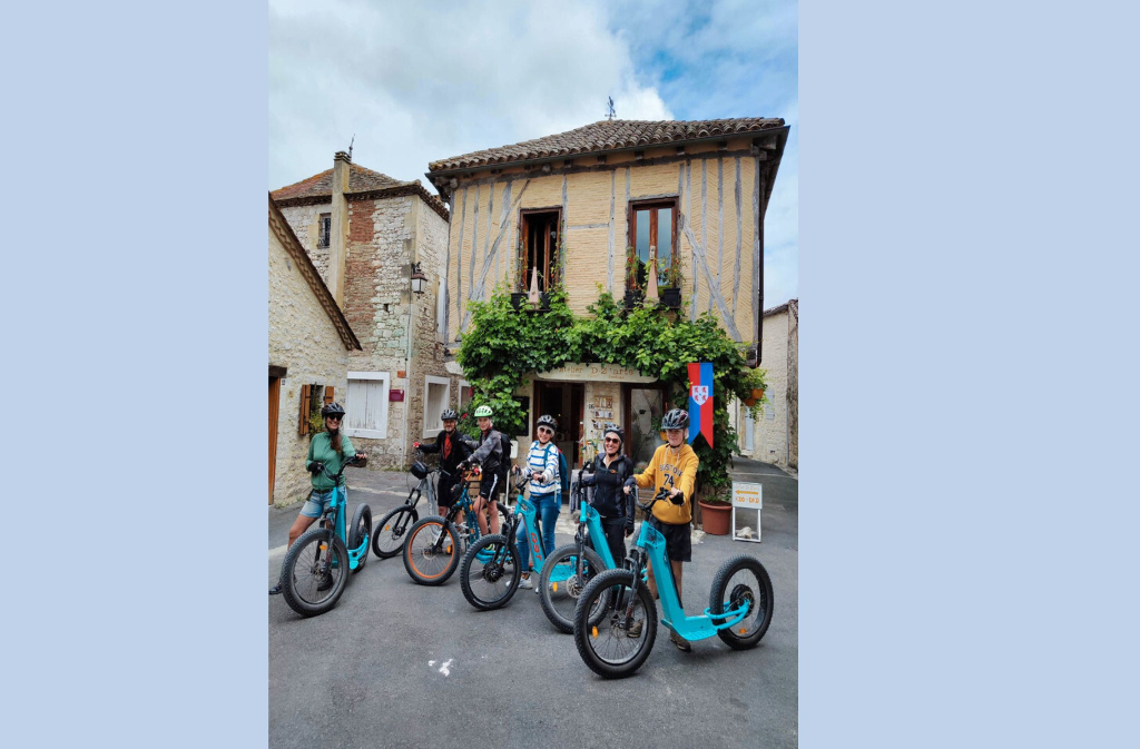 ÉTÉ ACTIF | Trottinette électrique tout-terrain — visuel événement