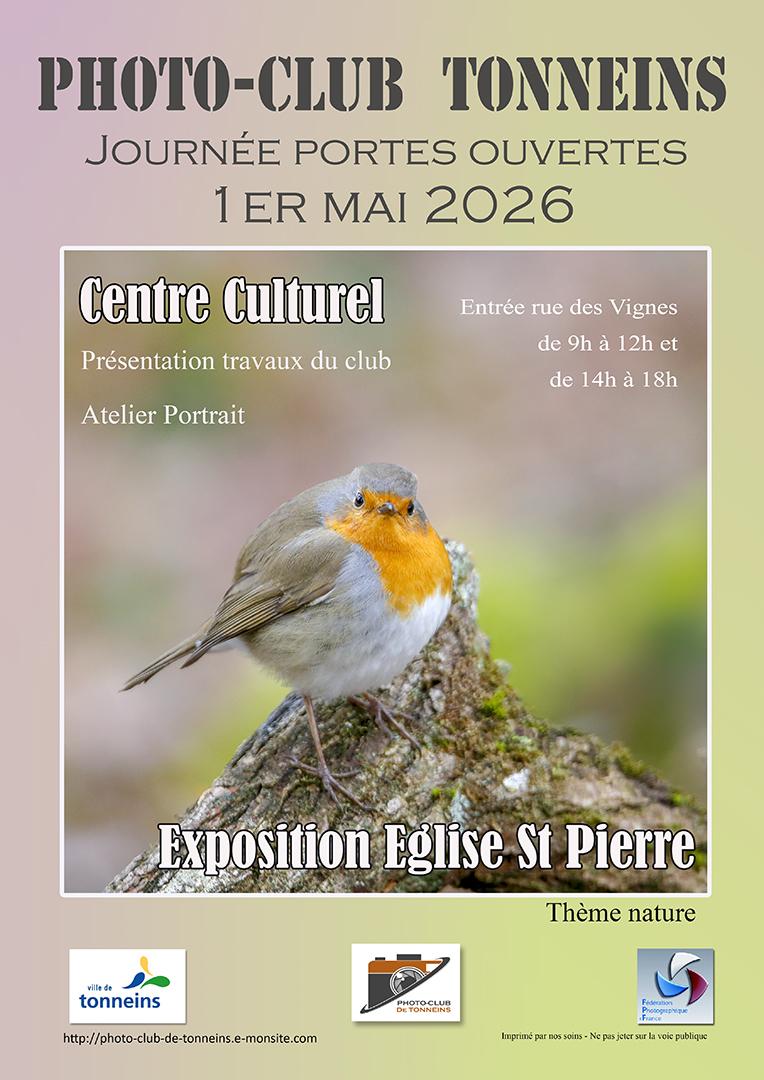 Exposition du Photo-Club de Tonneins "Nature" — visuel événement