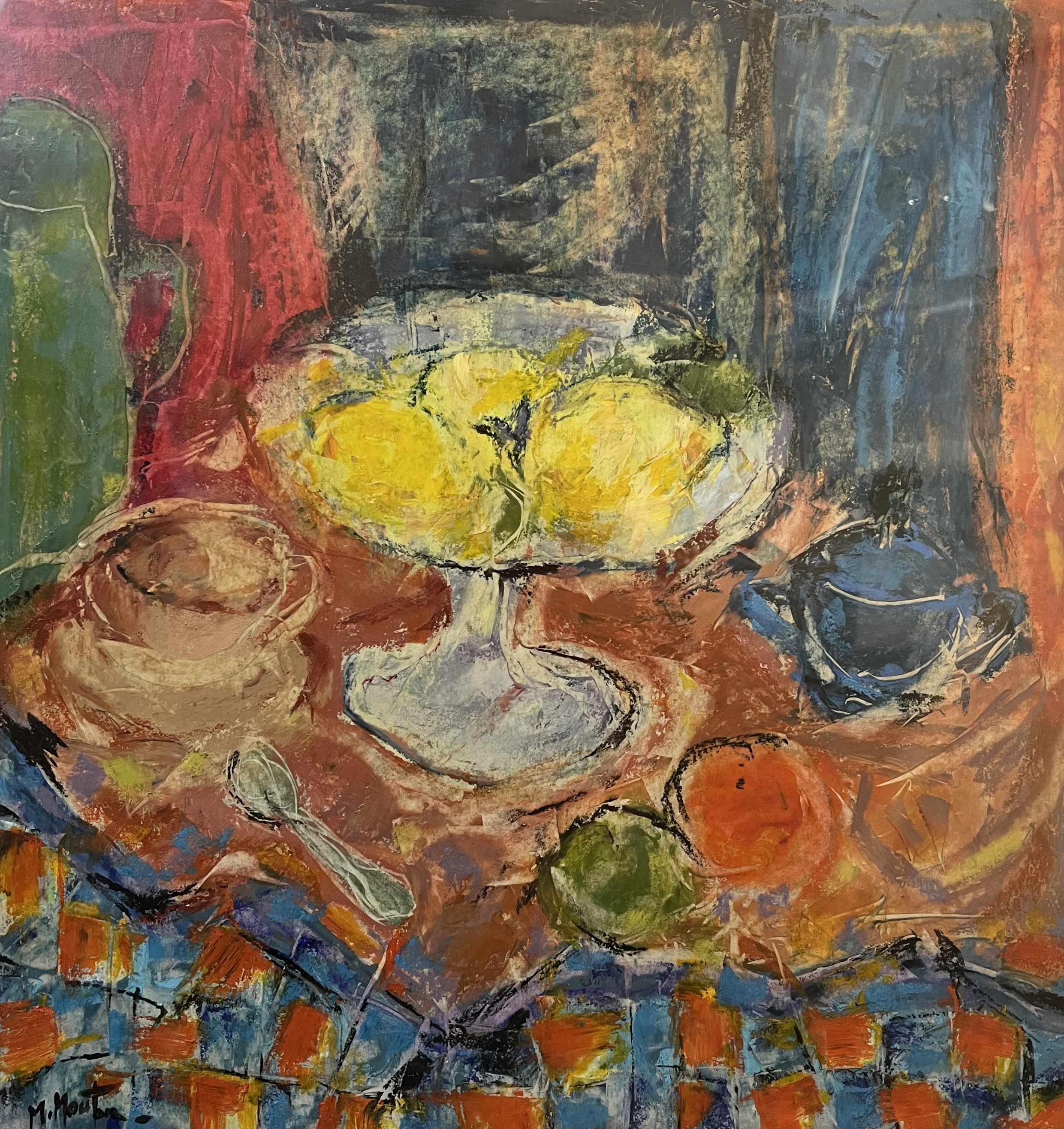 Exposition de l'artiste peintre Martine Mouton, Ambazac - photo 2