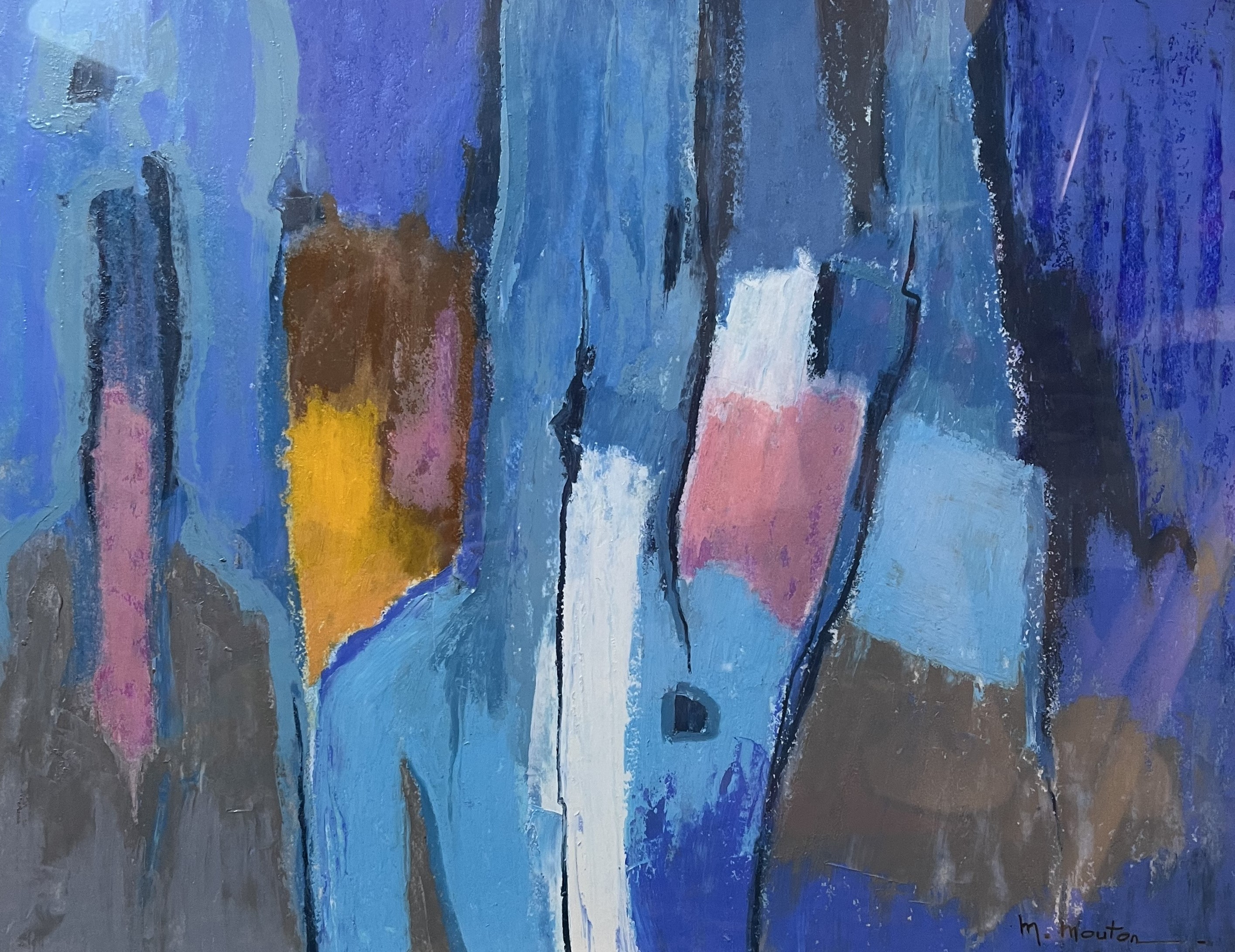 Exposition de l'artiste peintre Martine Mouton