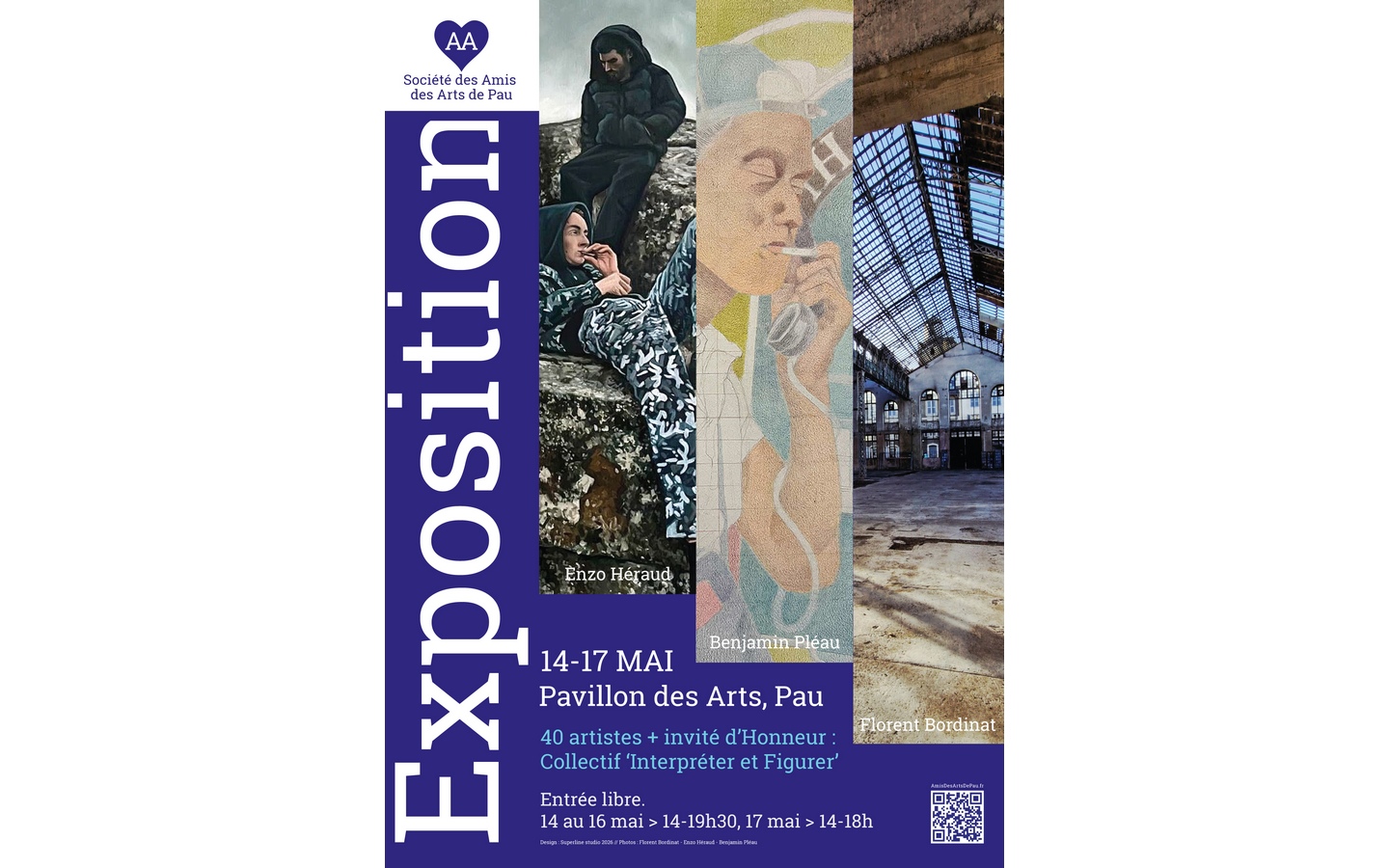 Exposition-Salon de Printemps des Amis des Arts de Pau — visuel événement