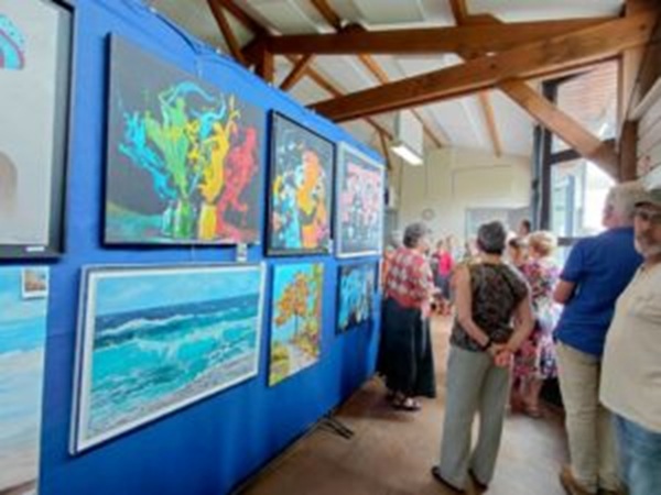 Exposition d'art