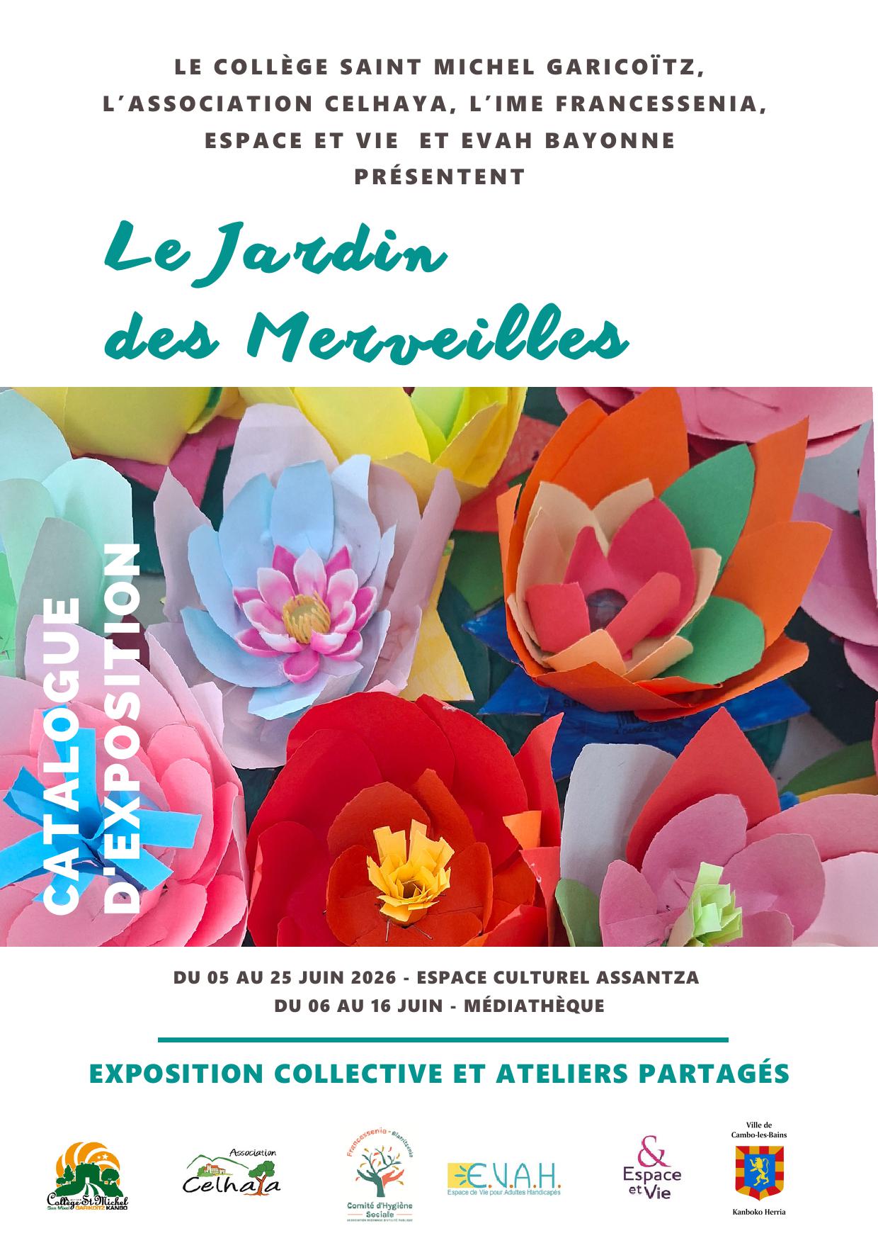 Exposition " Le jardin des merveilles " — visuel événement
