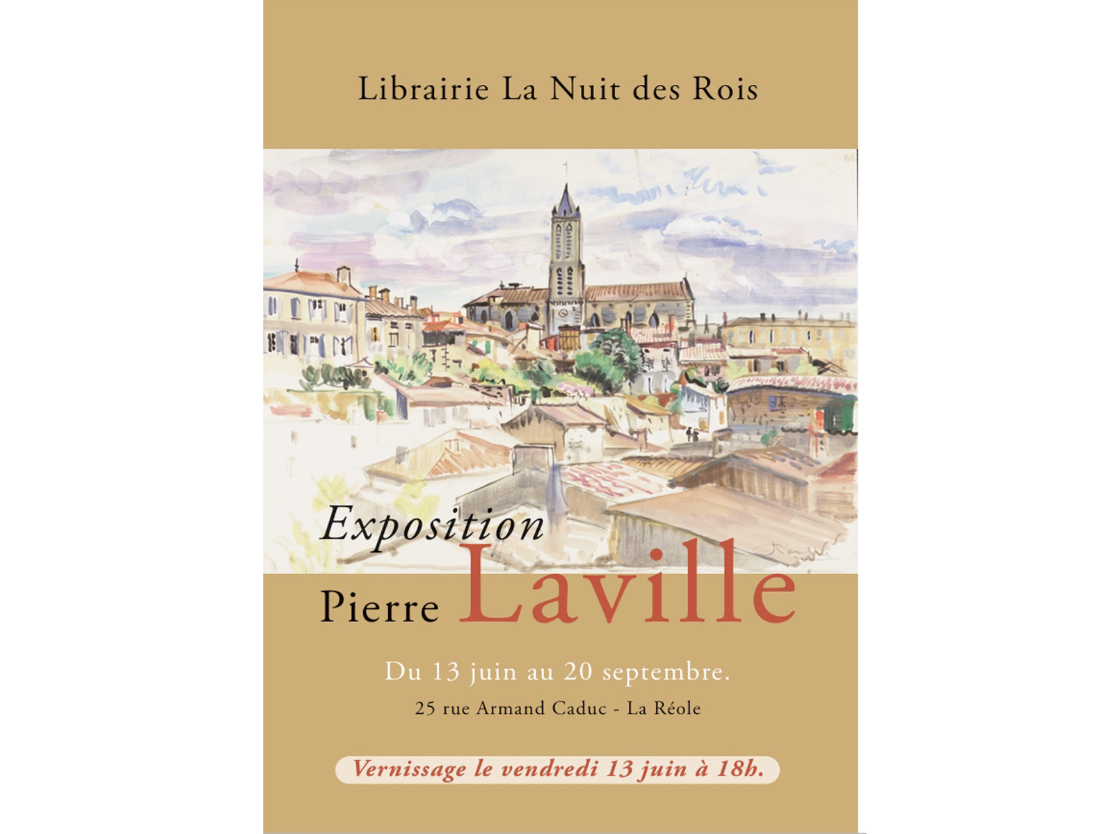 Exposition de Pierre Laville