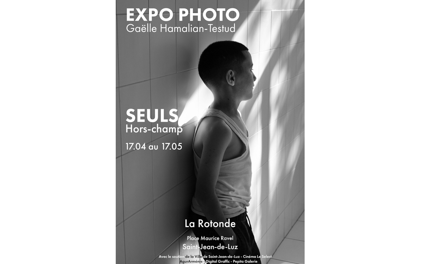 Exposition à la Rotonde : Photographies SEULS, HORS-CHAMP