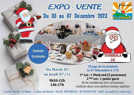 Expo-vente de Noël Expo-vente de Noël