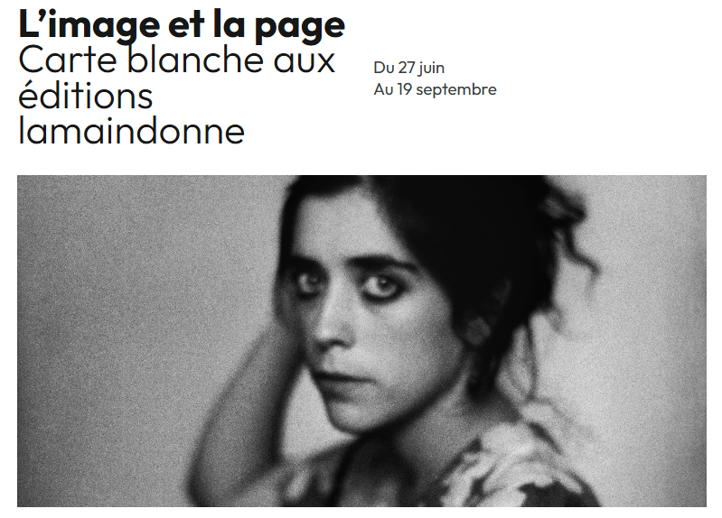 Exposition "L’image et la page" Carte blanche aux éditions lamaindonne à Niort