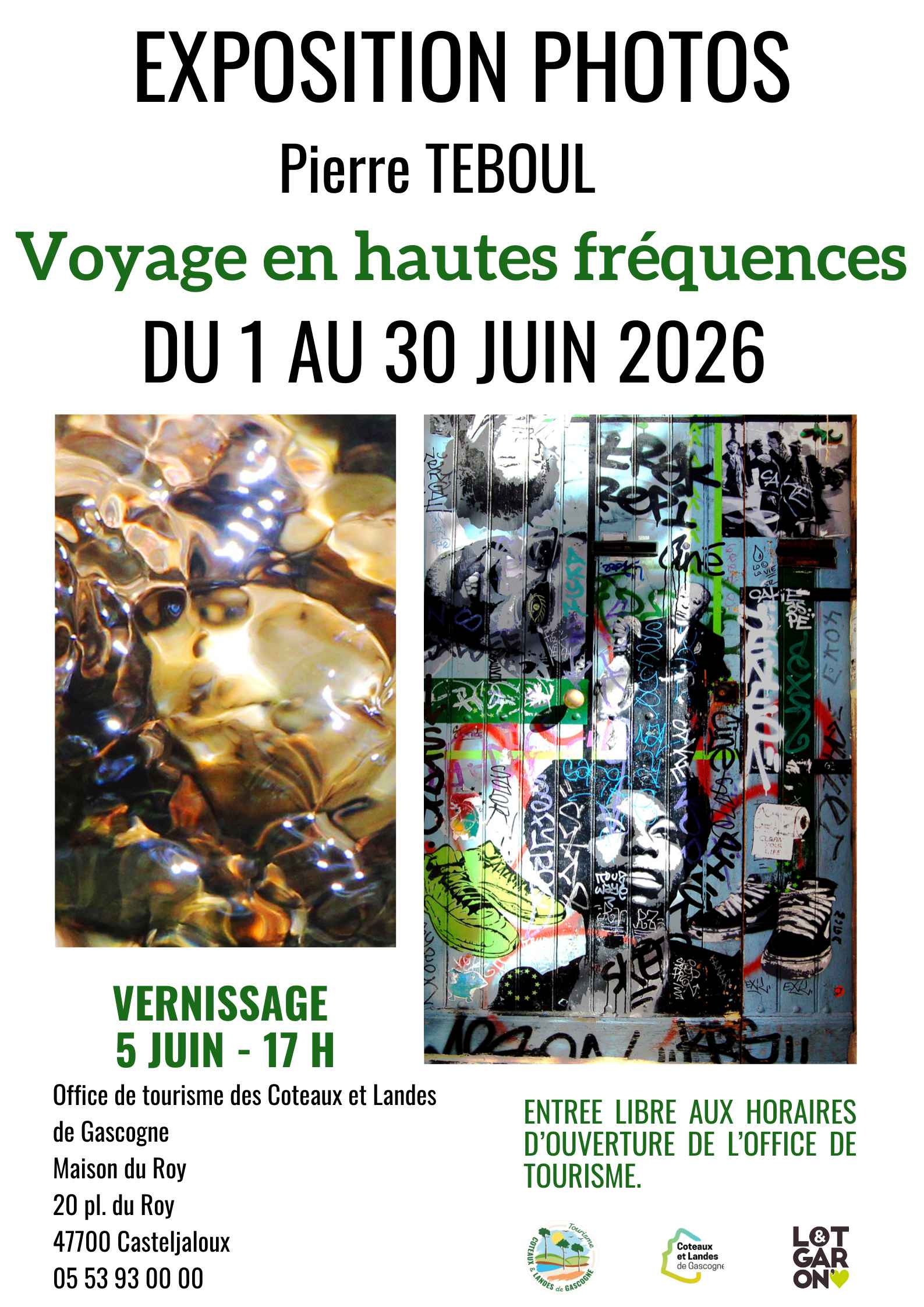 Exposition photos : Voyage en hautes fréquences — visuel événement
