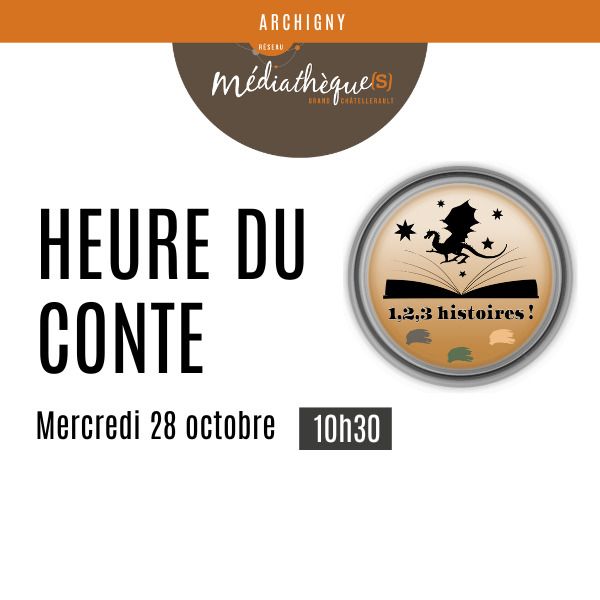 1, 2, 3 histoires : heure du conte