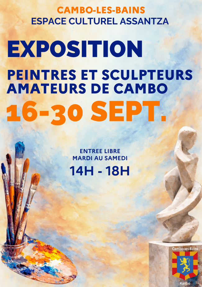 Exposition - Peintres et sculpteurs amateurs de Cambo