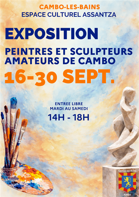 Exposition - Peintres et sculpteurs amateurs de Cambo