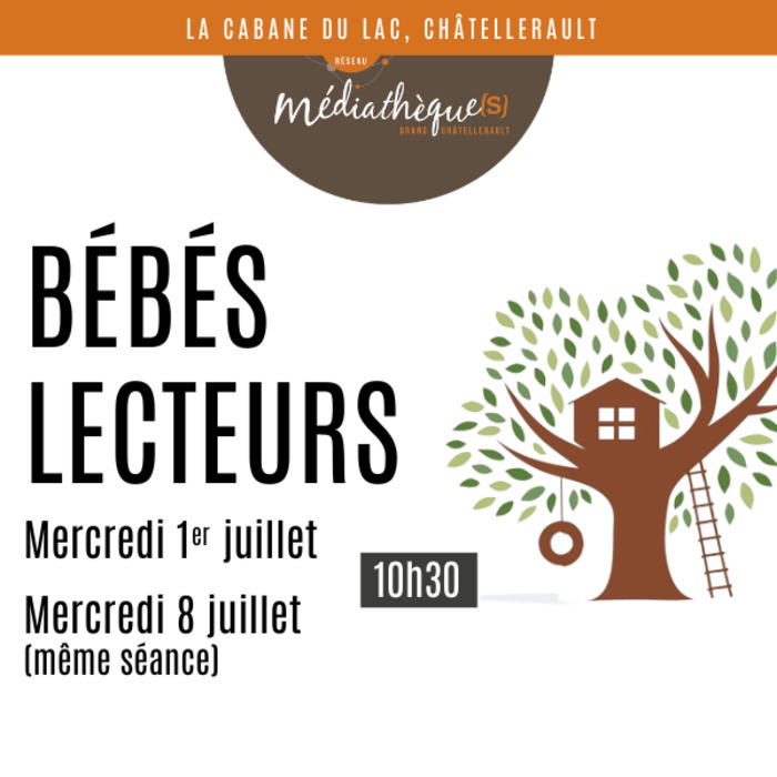Historiettes et Cabanette : bébés lecteurs — visuel événement