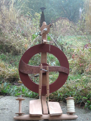 Stage de filage de laine au rouet et fuseau, La Roche-l'Abeille - photo 7
