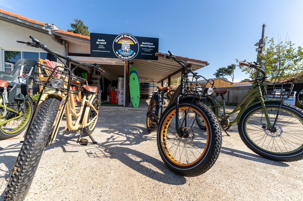 Tiki surf school - location de vélos