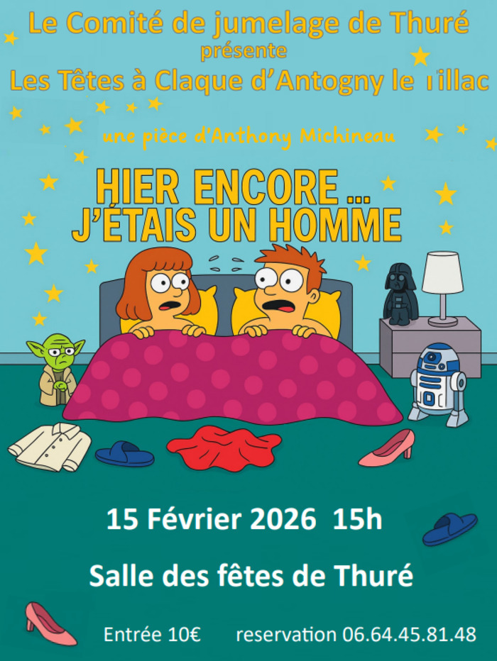 🎭 THÉÂTRE À THURÉ : Rire garanti ! 🎭
