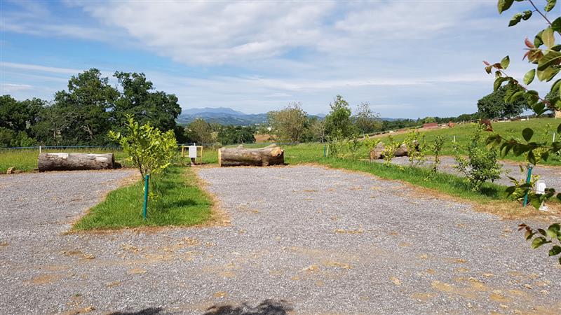 Aire de camping-car de la ferme Mignaburia